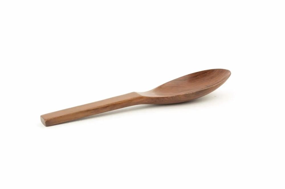 Couverts & ustensiles de cuisine - Grosse cuillère ovale en bois - L INDOCHINEUR X RIVÊT