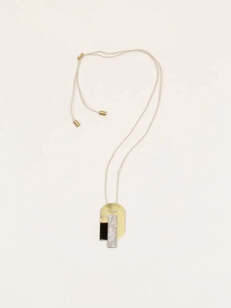 Bijoux - Pendentif Air Laiton pierre - L INDOCHINEUR X RIVÊT