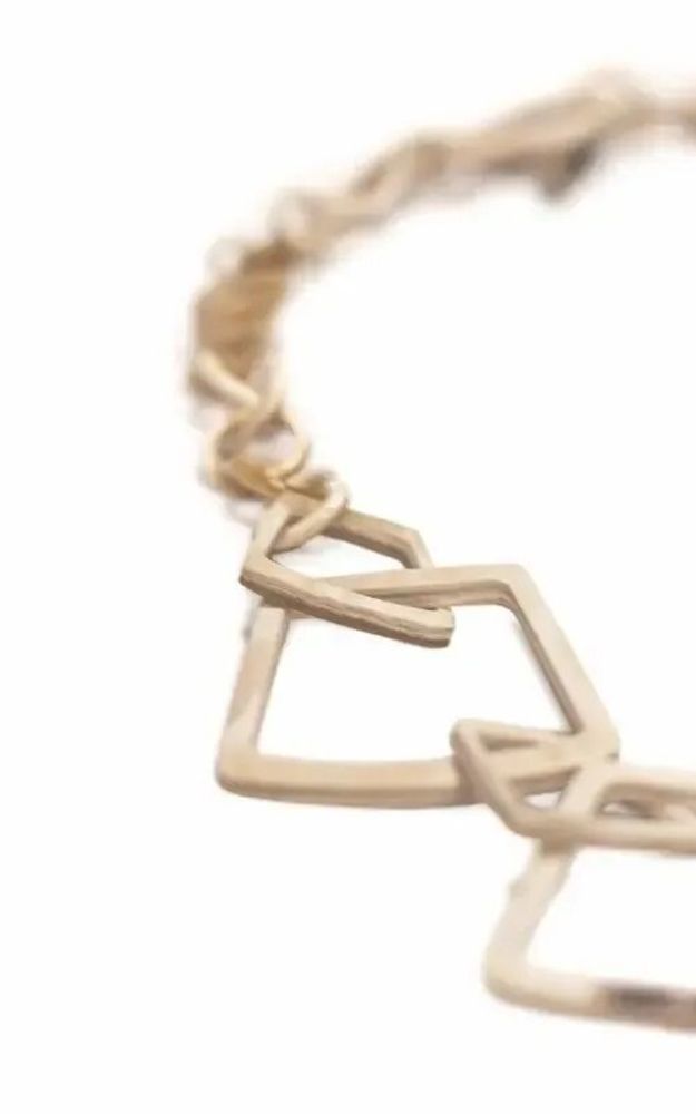 Jewelry - Blond horn trapeze rings necklace - L INDOCHINEUR X RIVÊT