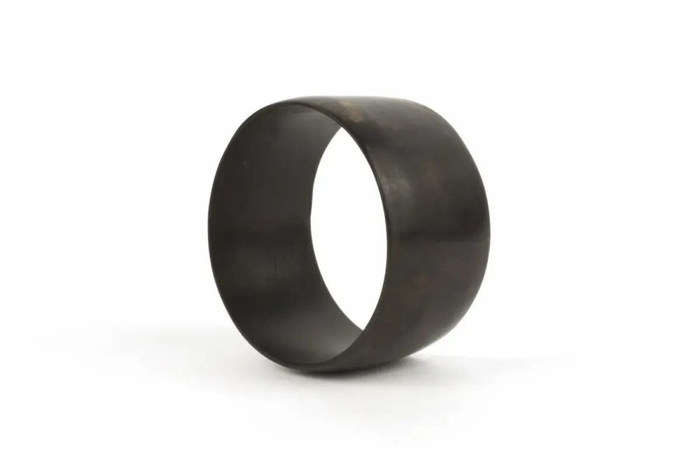 Bracelets - Broad marbled black horn bracelet in Size S - L INDOCHINEUR X RIVÊT