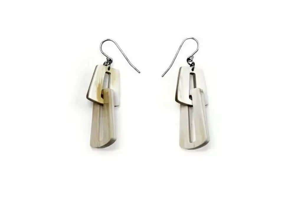 Jewelry - Link earrings in hoof - L INDOCHINEUR X RIVÊT