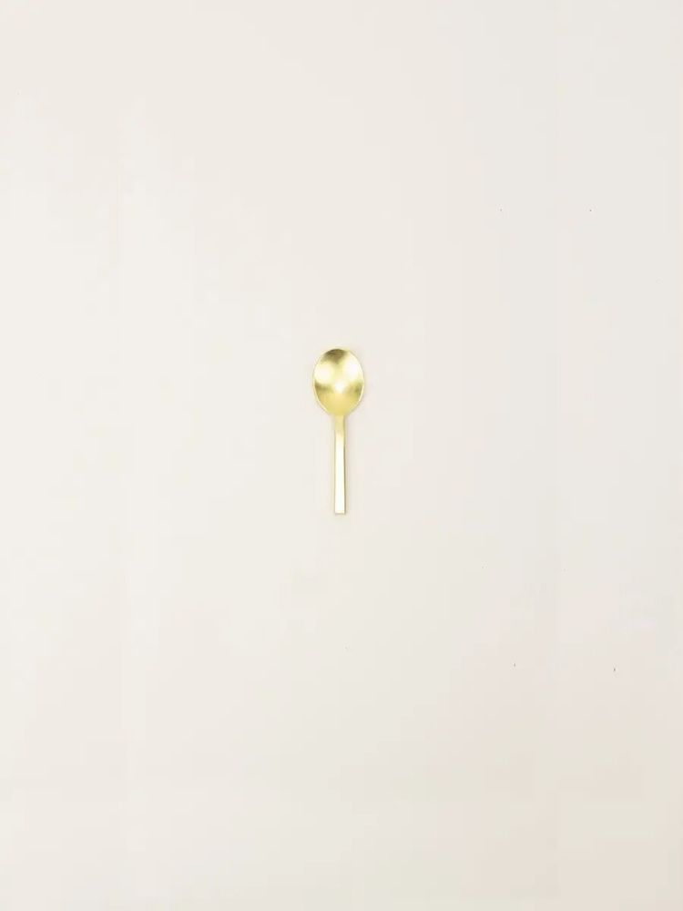 Kitchen utensils - Brass Rambutan spice spoon - L INDOCHINEUR X RIVÊT