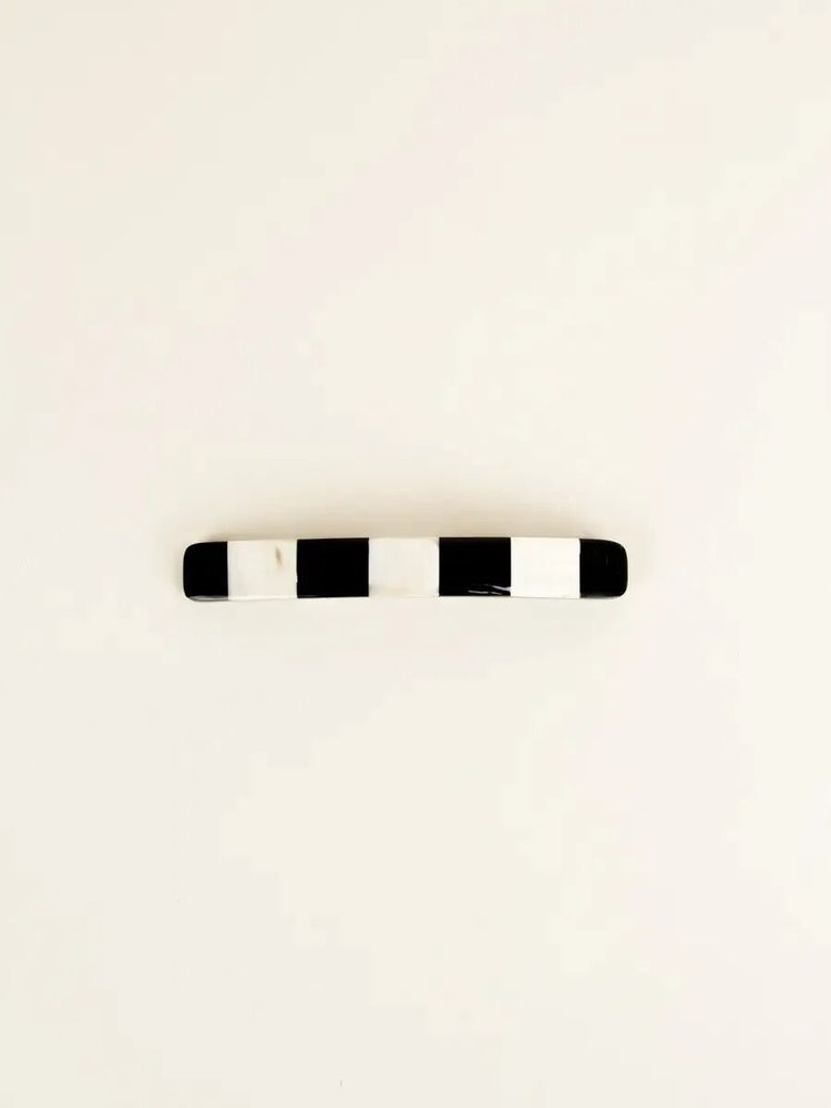 Barrettes - Small Damier barrette - L INDOCHINEUR X RIVÊT