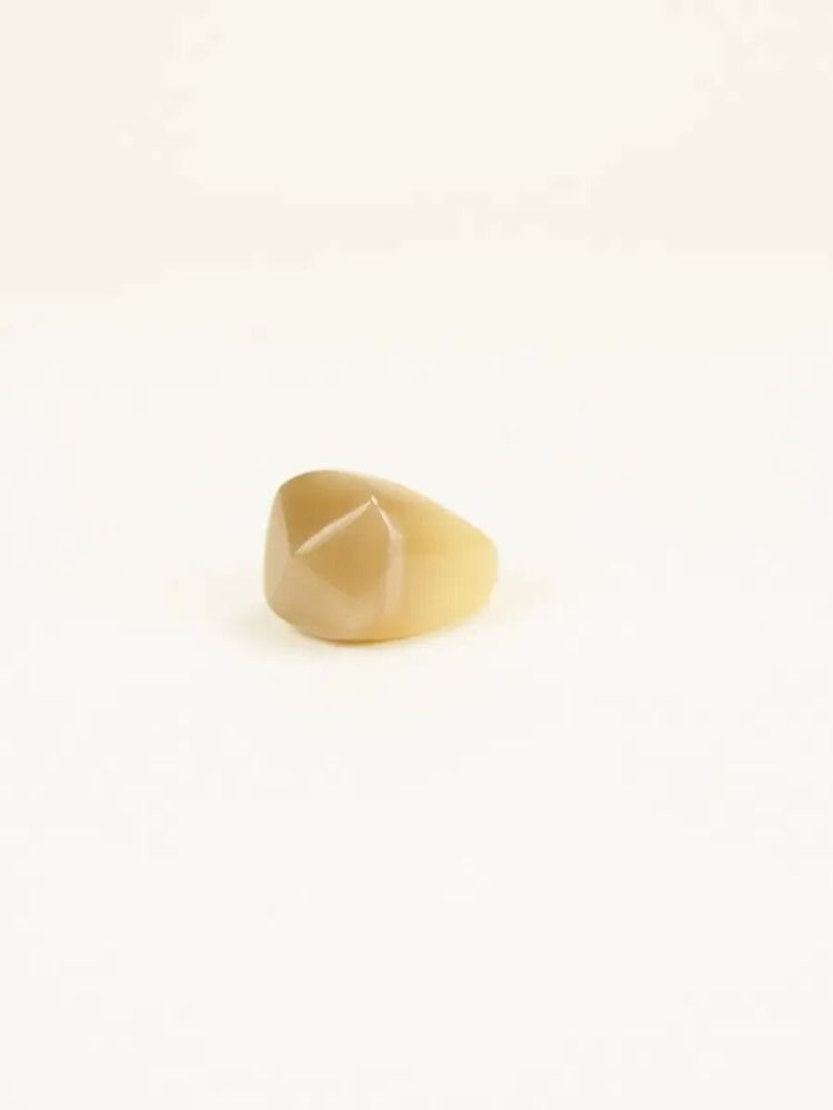 Jewelry - Radiant ring in blond horn size S - L INDOCHINEUR X RIVÊT