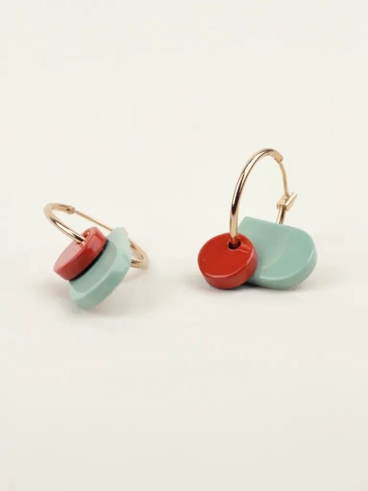 Jewelry - Méandre hoop earrings - L INDOCHINEUR X RIVÊT