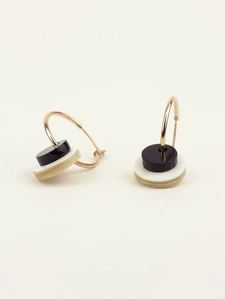 Jewelry - Hébra hoop earrings - L INDOCHINEUR X RIVÊT