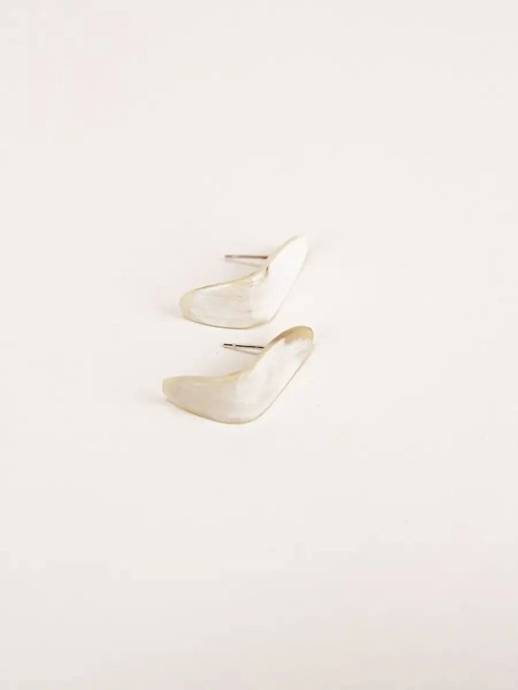 Jewelry - Blond horn Ion earrings - L INDOCHINEUR X RIVÊT