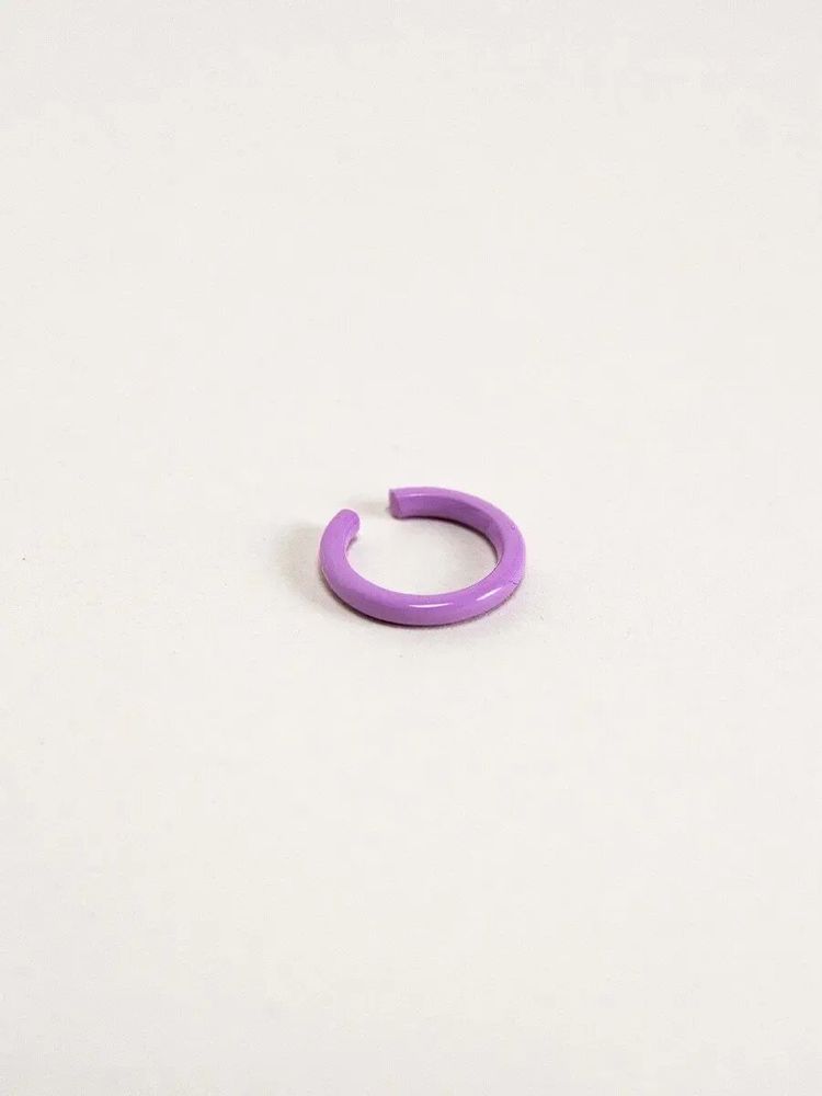 Jewelry - Set of 3 fine earcuffs in horn and pink lacquer 10-12-16 mm - L INDOCHINEUR X RIVÊT