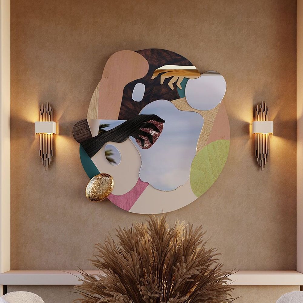 Miroirs - Ih Man in Mirror fabriqué à la main au Portugal par Malabar - MALABAR