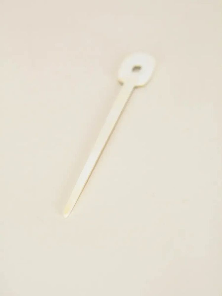 Barrettes - Oval hairpin in blond horn - L INDOCHINEUR X RIVÊT