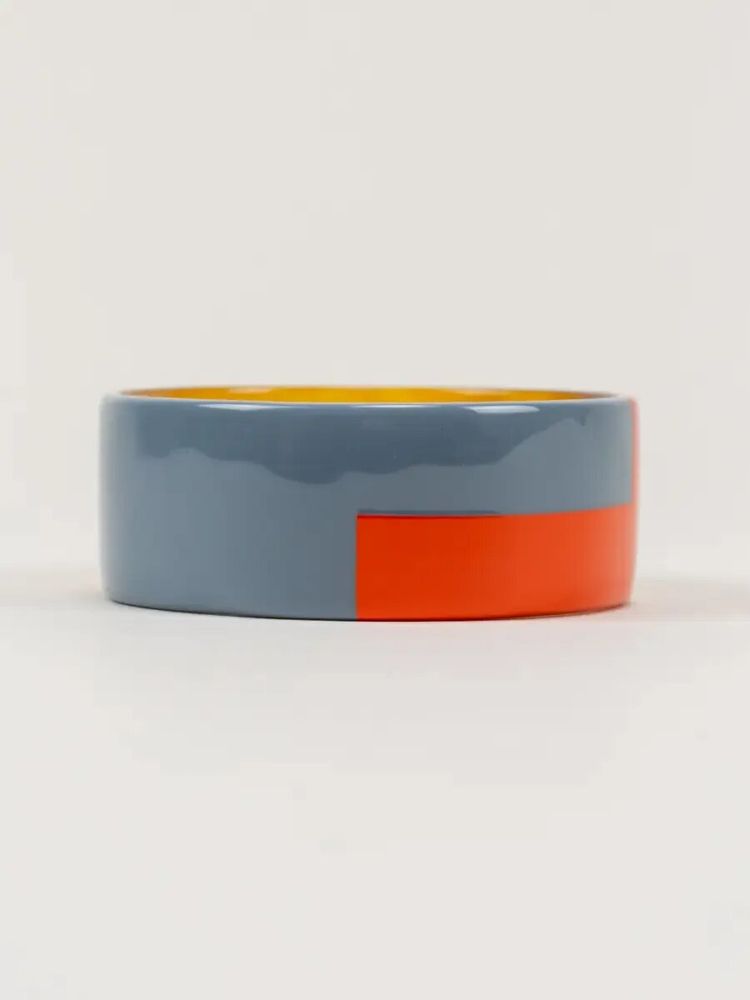 Bracelets - Eclisse round bangle in hoof with beige and khaki lacquer, size S - L INDOCHINEUR X RIVÊT