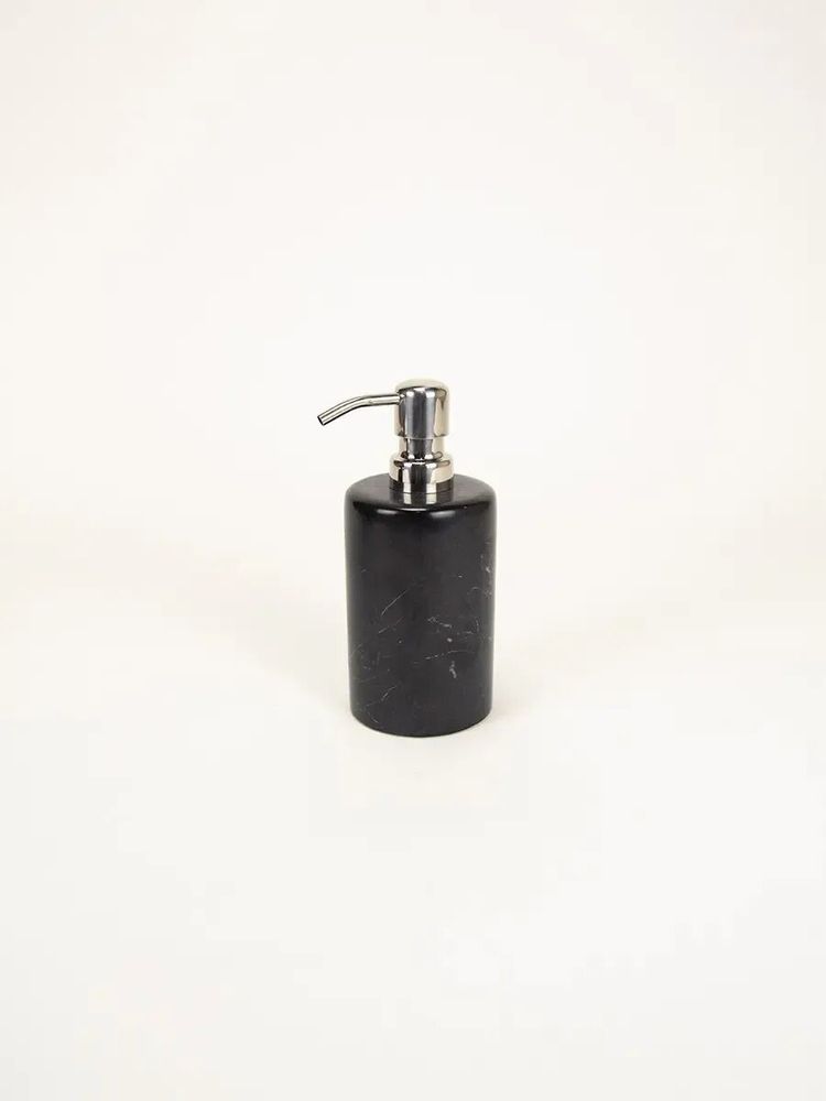 Caskets and boxes - Soap dispenser in black marble - L INDOCHINEUR X RIVÊT
