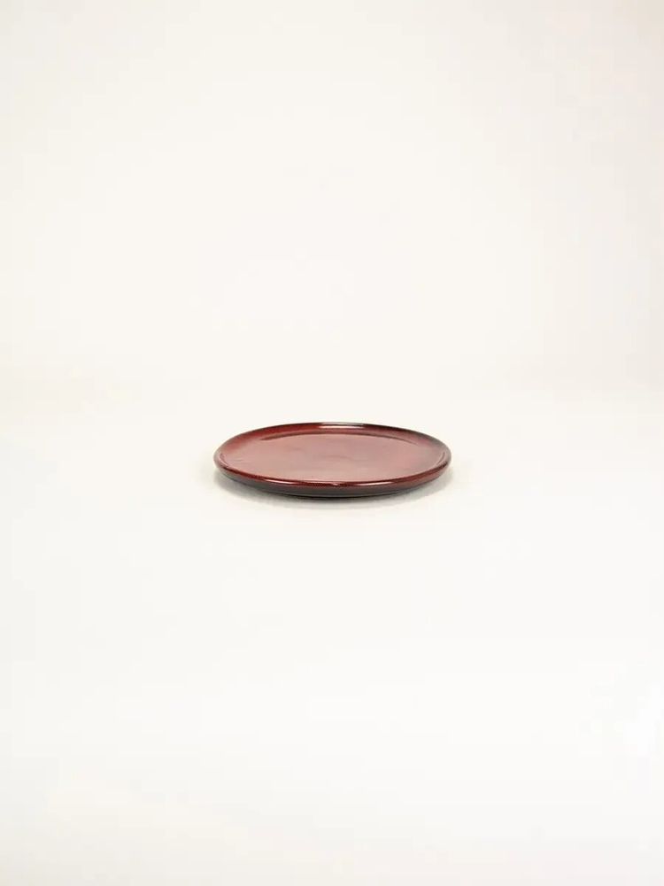 Everyday plates - Set of 6 medium Hoa Bien green ceramic plates - L INDOCHINEUR X RIVÊT