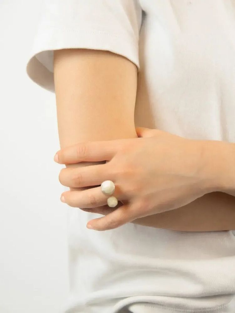 Jewelry - Cailloux blond horn ring in size M - L INDOCHINEUR X RIVÊT