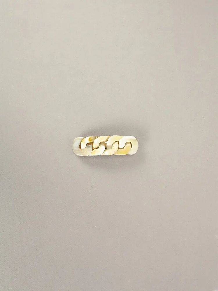 Barrettes - Barrette Tresse en corne blonde - L INDOCHINEUR X RIVÊT