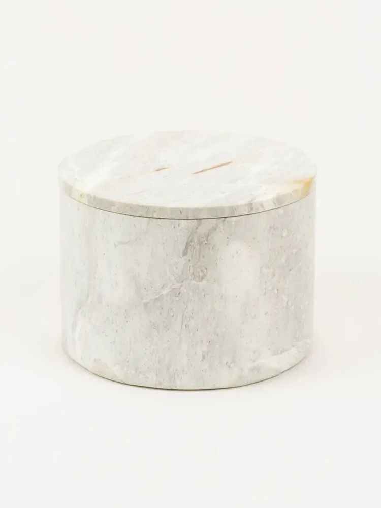 Caskets and boxes - Jupiter box in grey marble - L INDOCHINEUR X RIVÊT