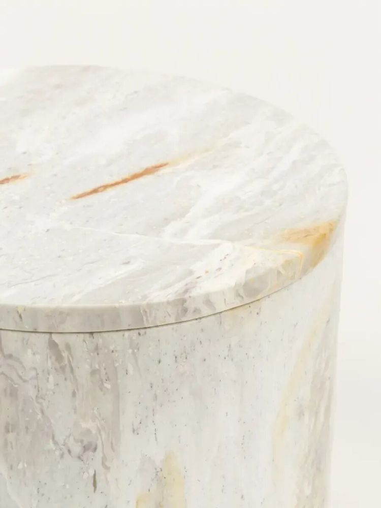 Caskets and boxes - Jupiter box in grey marble - L INDOCHINEUR X RIVÊT