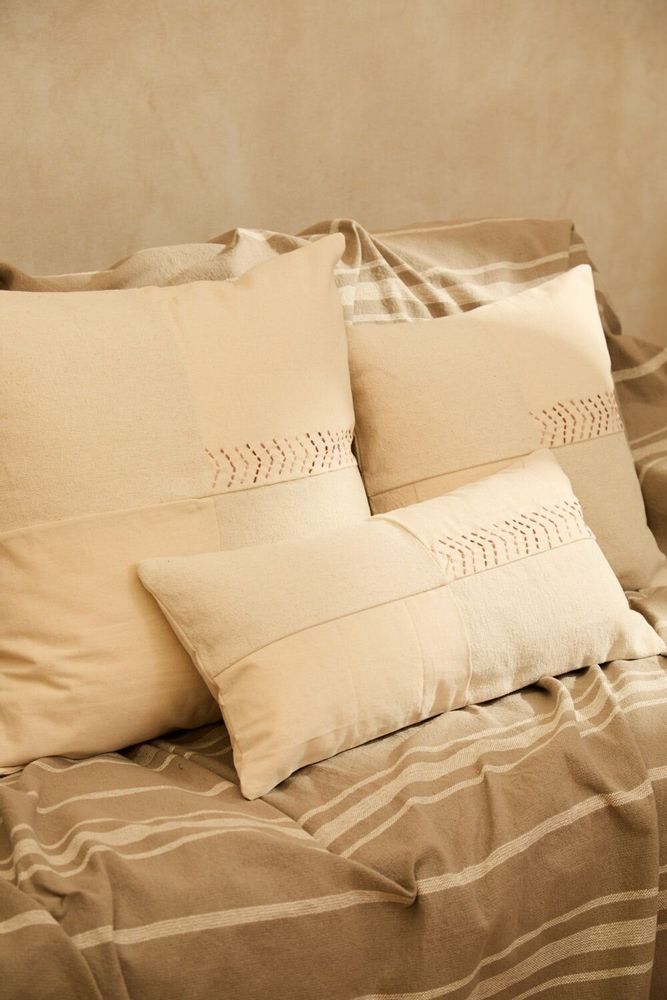 Coussins - HOUSSES DE COUSSIN EN COTON - CALMA HOUSE