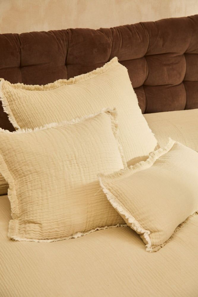 Coussins - HOUSSES DE COUSSIN EN COTON - CALMA HOUSE