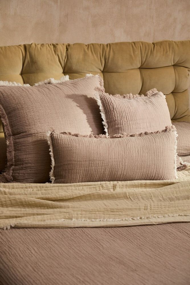 Coussins - HOUSSES DE COUSSIN EN COTON - CALMA HOUSE