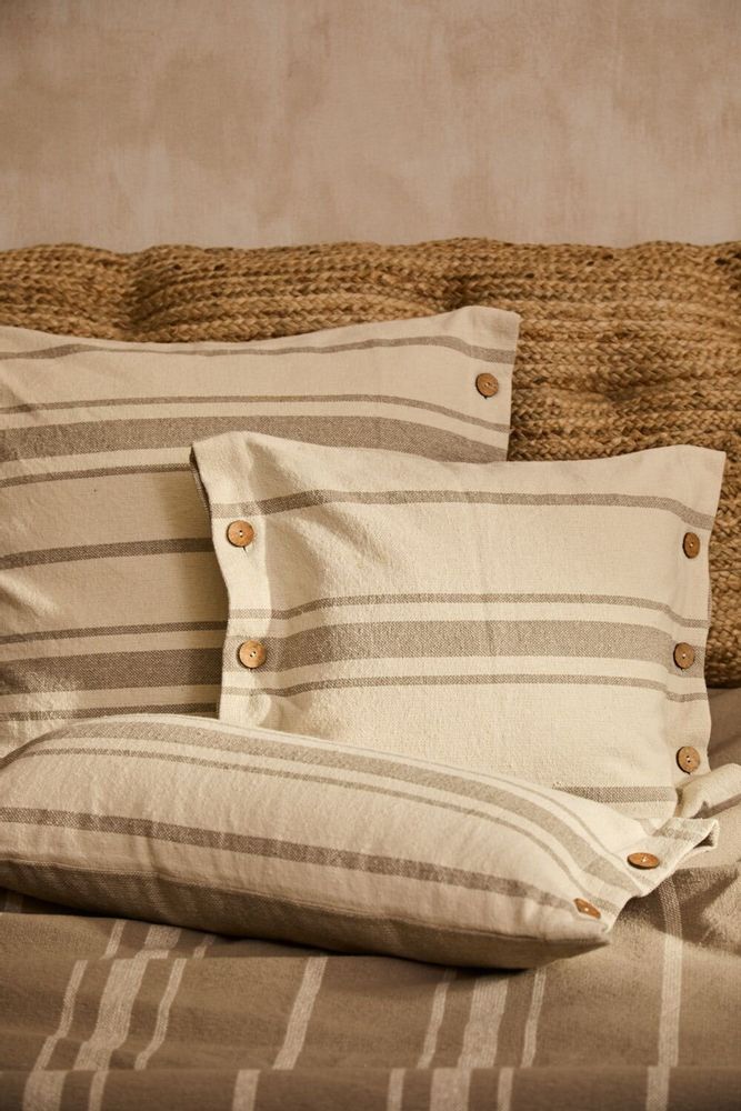 Coussins - HOUSSES DE COUSSIN EN COTON - CALMA HOUSE