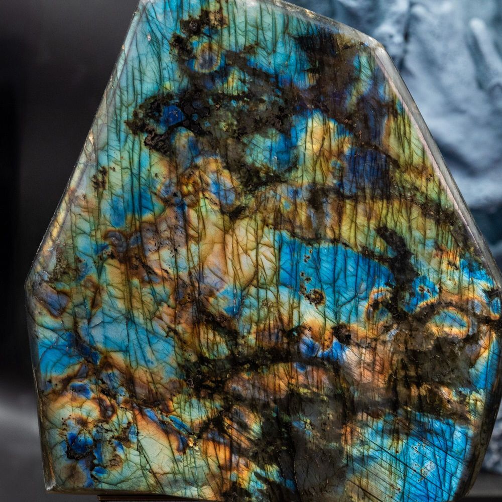 Decorative objects - Celestine and Labradorite Collection - ATELIERS DAVOY