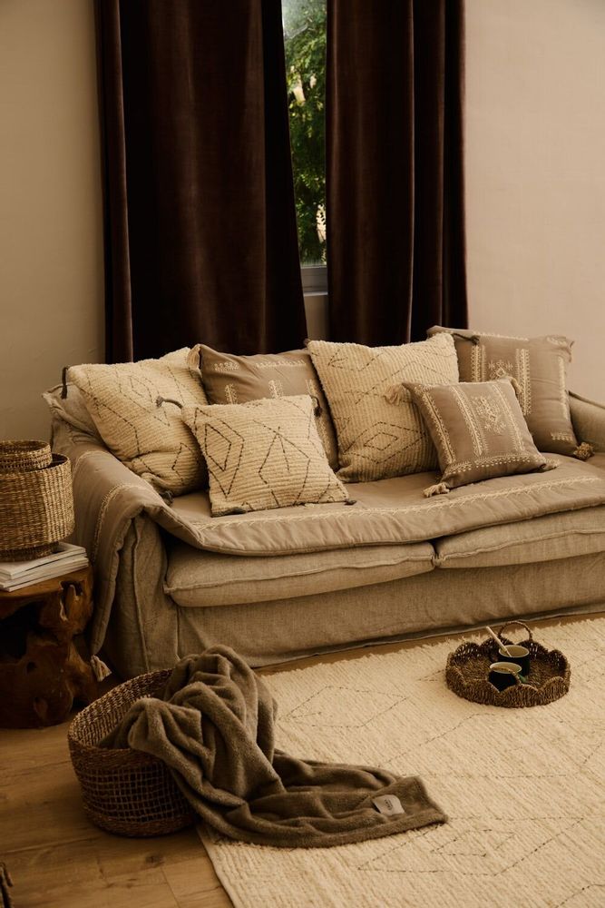 Coussins - CALMA LIVING - Textiles de maison - CALMA HOUSE