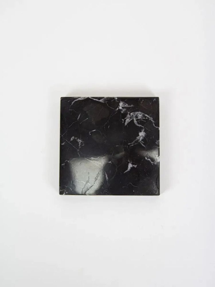 Glass - Sample of white marble veined from Nghe An (mat finish) - L INDOCHINEUR X RIVÊT