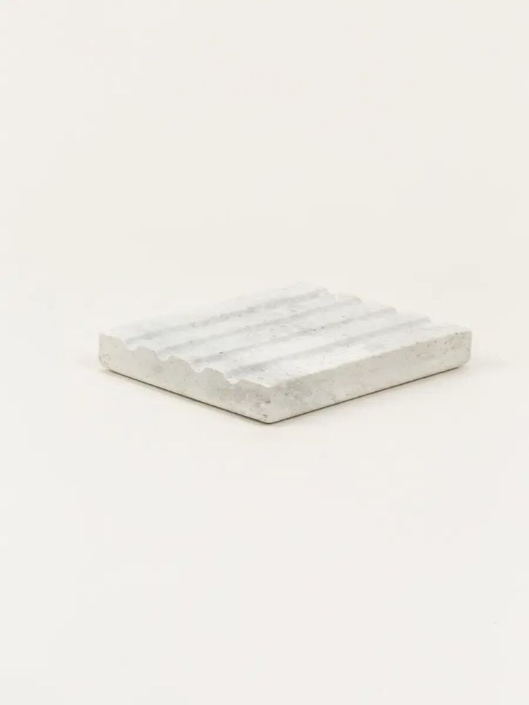 Porte-savons - Porte-savon Grande Ourse en marbre blanc - L INDOCHINEUR X RIVÊT