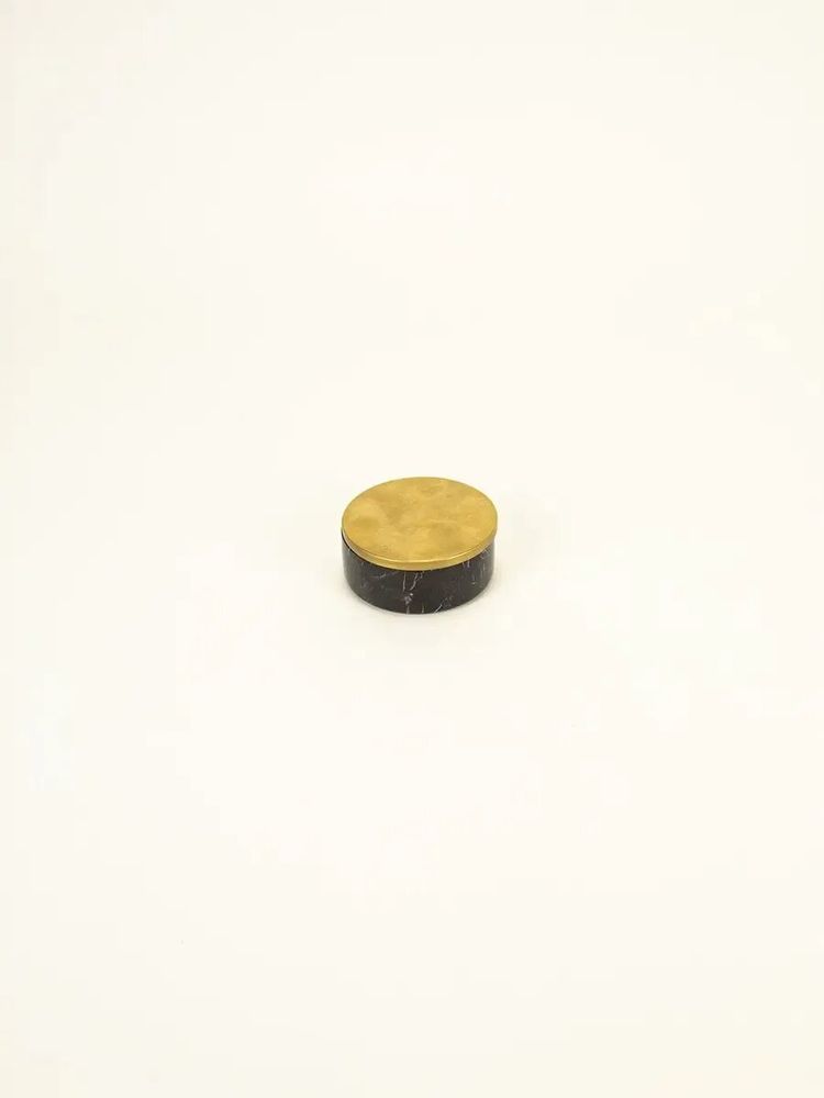Caskets and boxes - Mars brass and black marble box - L INDOCHINEUR X RIVÊT
