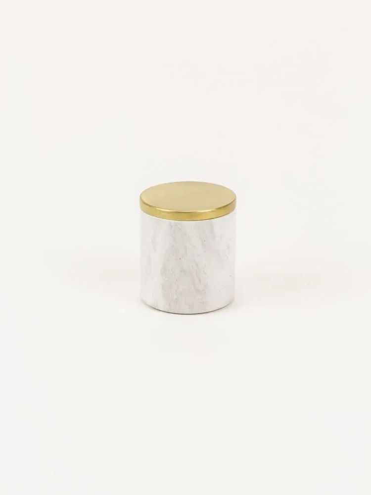 Caskets and boxes - Pluto pillbox in brass and white stone - L INDOCHINEUR X RIVÊT