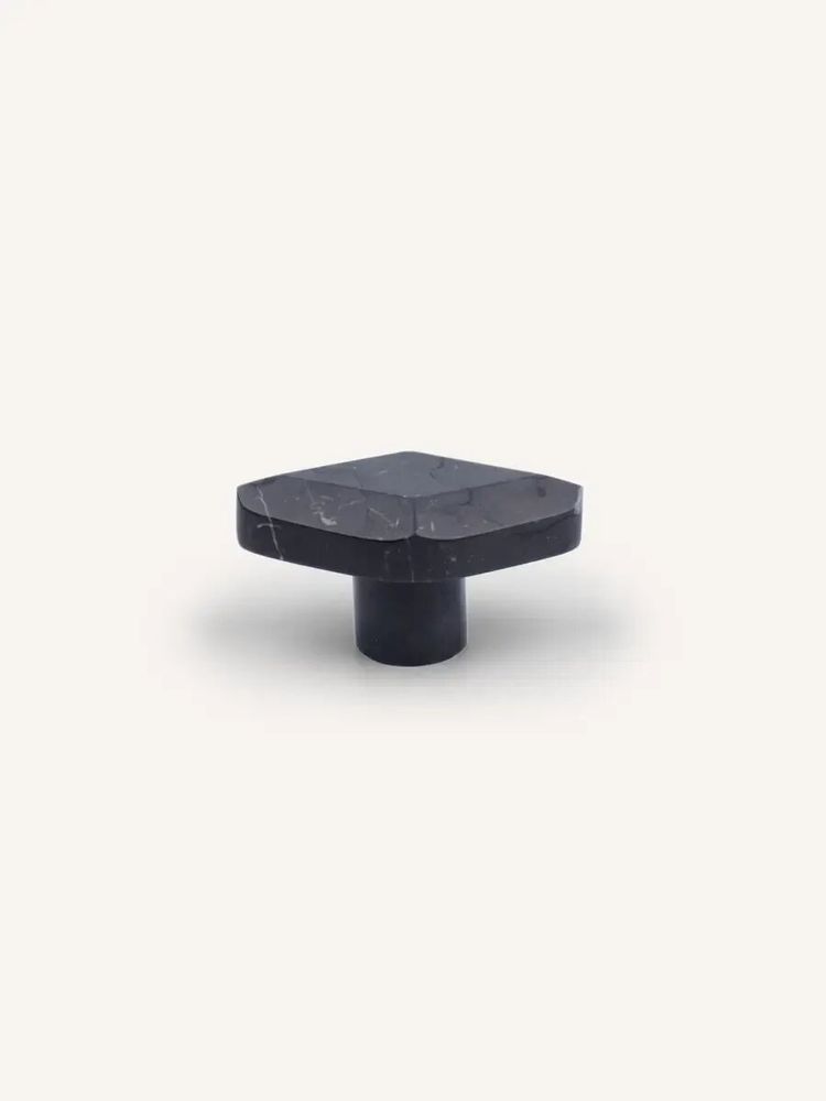 Mounting accessories - Diamond diamond coat hook, green natural stone, L - L INDOCHINEUR X RIVÊT
