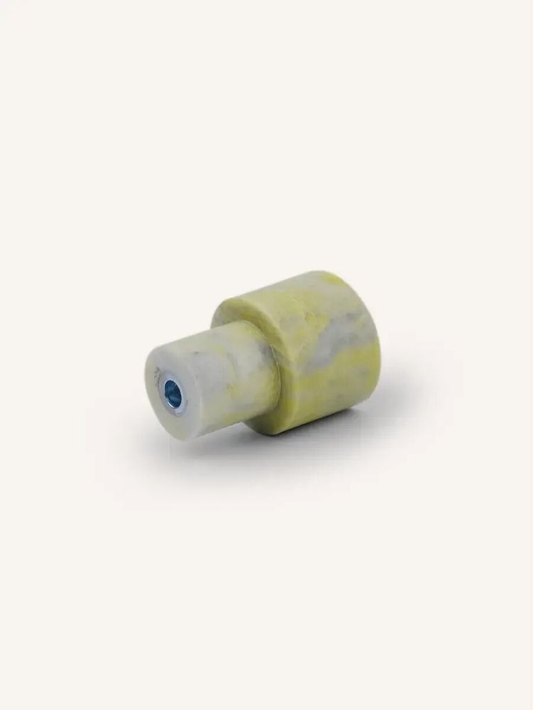 Mounting accessories - Tube hook, green natural stone, G - L INDOCHINEUR X RIVÊT