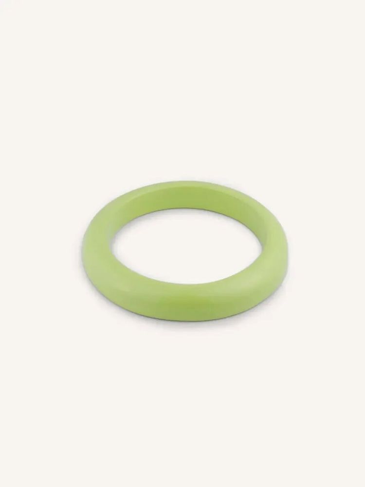 Bracelets - Tu Vi bracelet in Wood green lacquered wood and mother-of-pearl size M - L INDOCHINEUR X RIVÊT