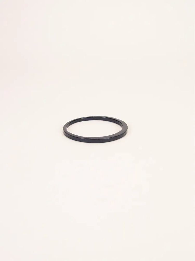 Bracelets - Irregular Tu Vi bracelet in horn and Metal grey lacquer size M - L INDOCHINEUR X RIVÊT