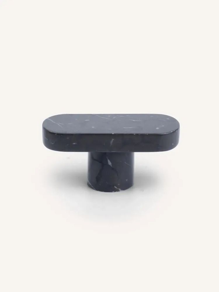 Mounting accessories - Oval coat hook, blond horn, F - L INDOCHINEUR X RIVÊT