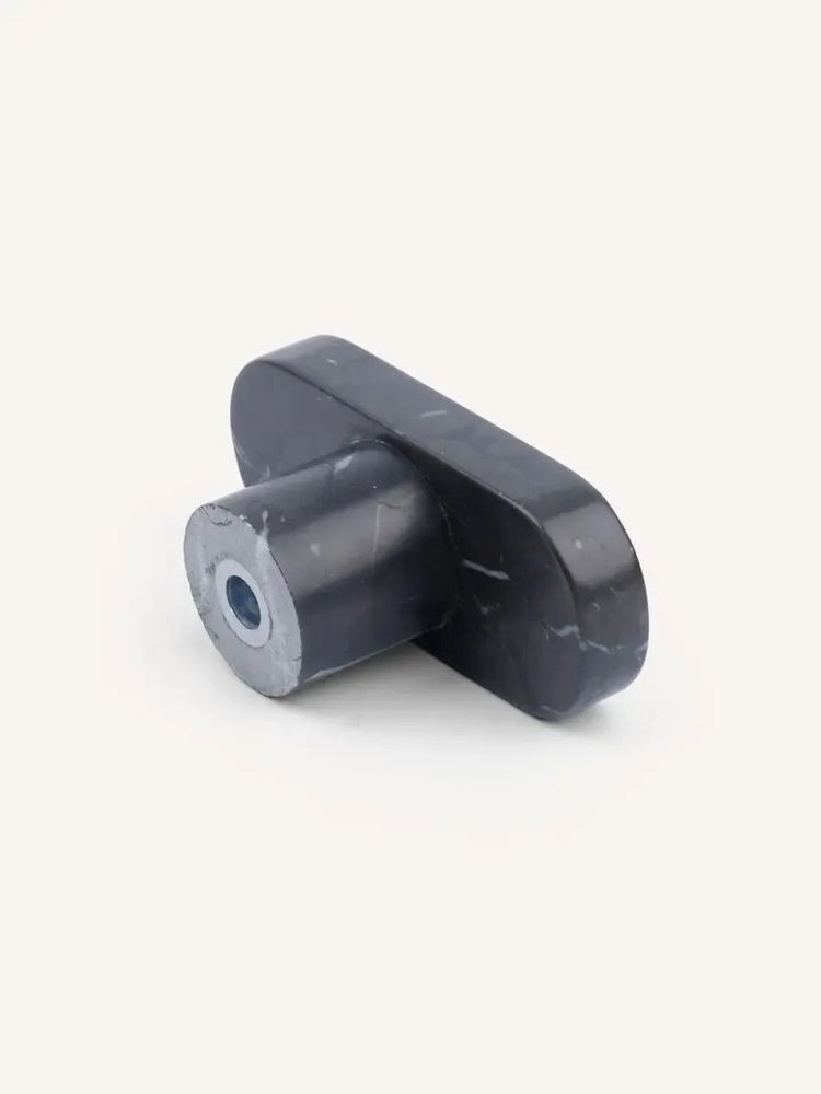 Mounting accessories - Oval coat hook, blond horn, F - L INDOCHINEUR X RIVÊT