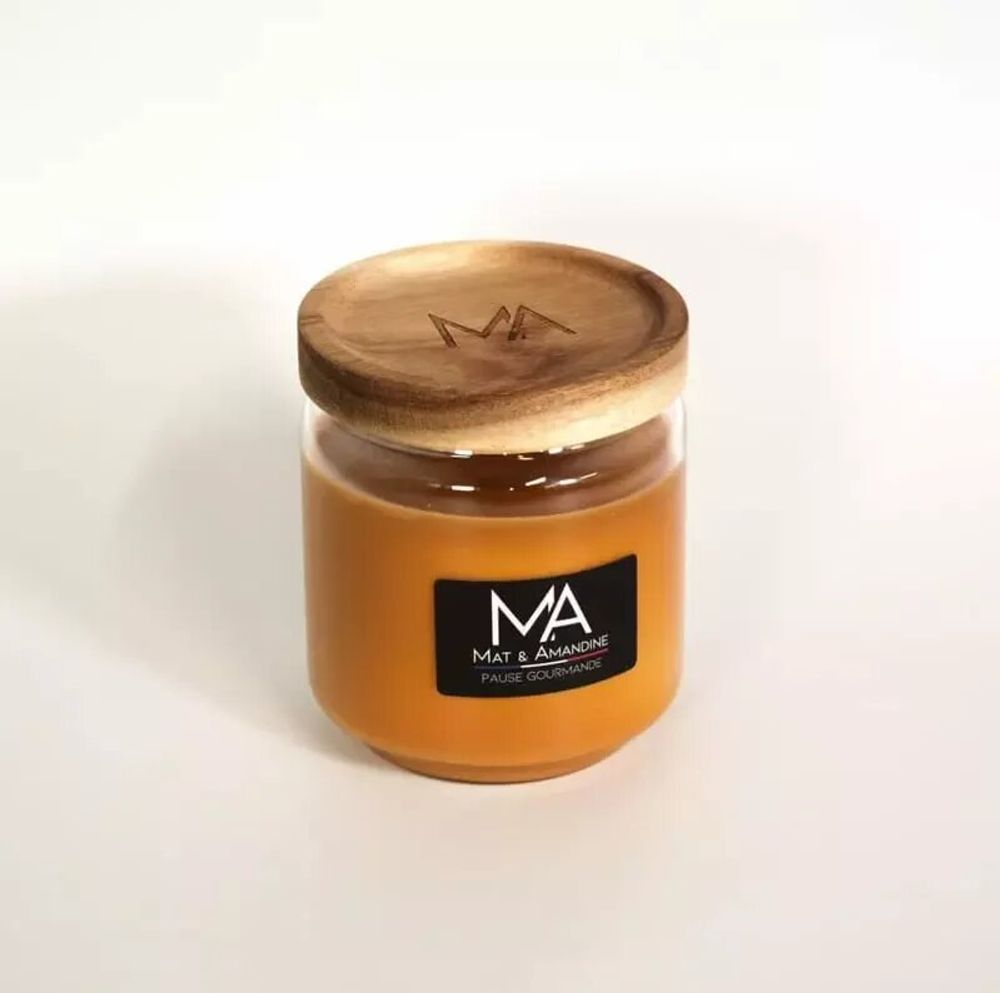 Decorative objects - PAUSE GOURMANDE — Scented Candle (Medium Jar) - MAT AMANDINE