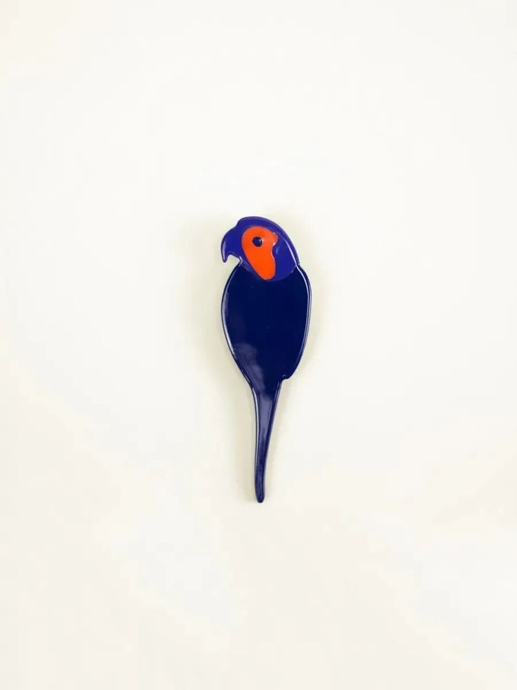 Brooches - Ara brooch in horn and two-tone lacquer - beige and khaki - L INDOCHINEUR X RIVÊT