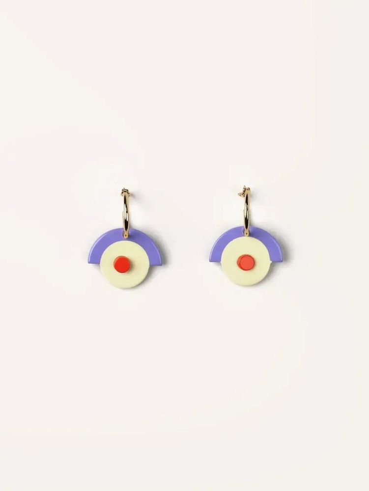 Jewelry - Lacquered horn hoop earrings - L INDOCHINEUR X RIVÊT