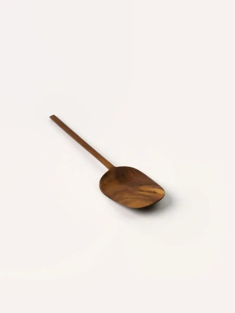 Couverts & ustensiles de cuisine - Spatule à cuission large Baguette en bois - L INDOCHINEUR X RIVÊT