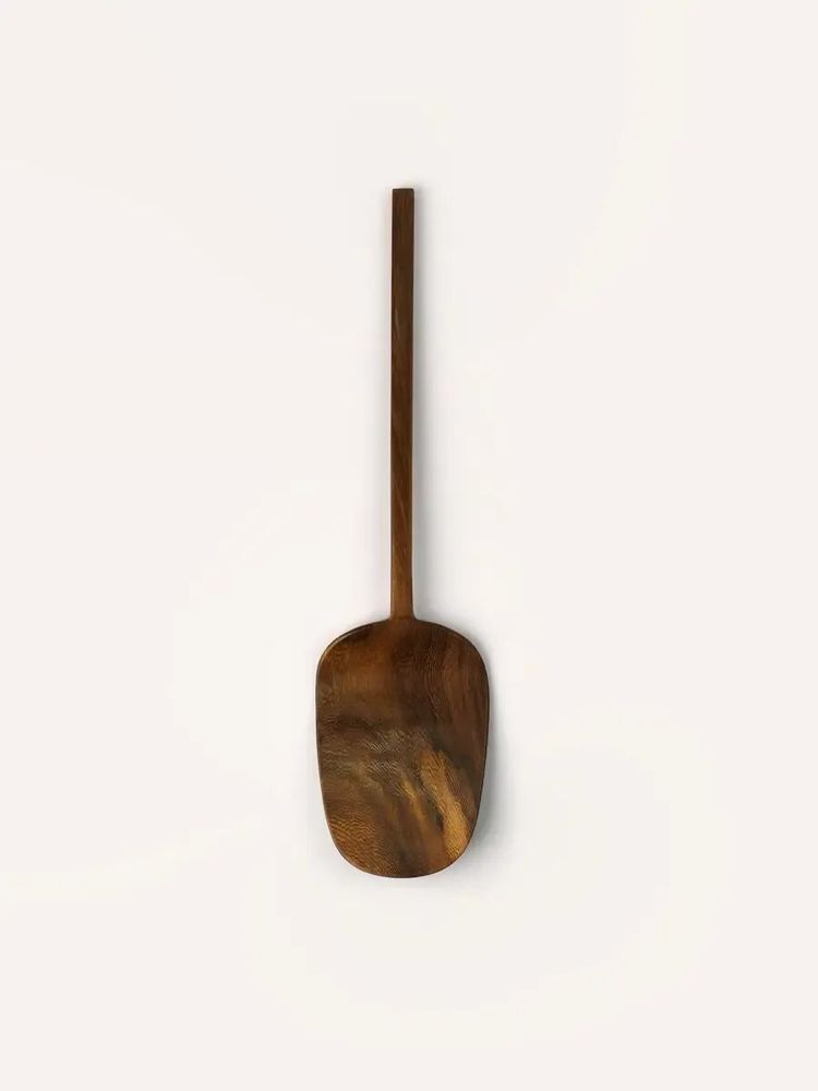 Couverts & ustensiles de cuisine - Spatule à cuission large Baguette en bois - L INDOCHINEUR X RIVÊT