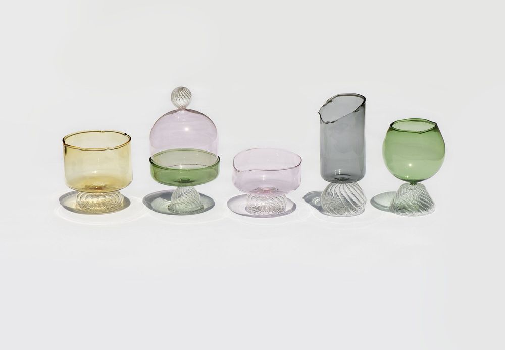 Crystal ware - Golden Glow Jar - ASMA'S CRAFTS