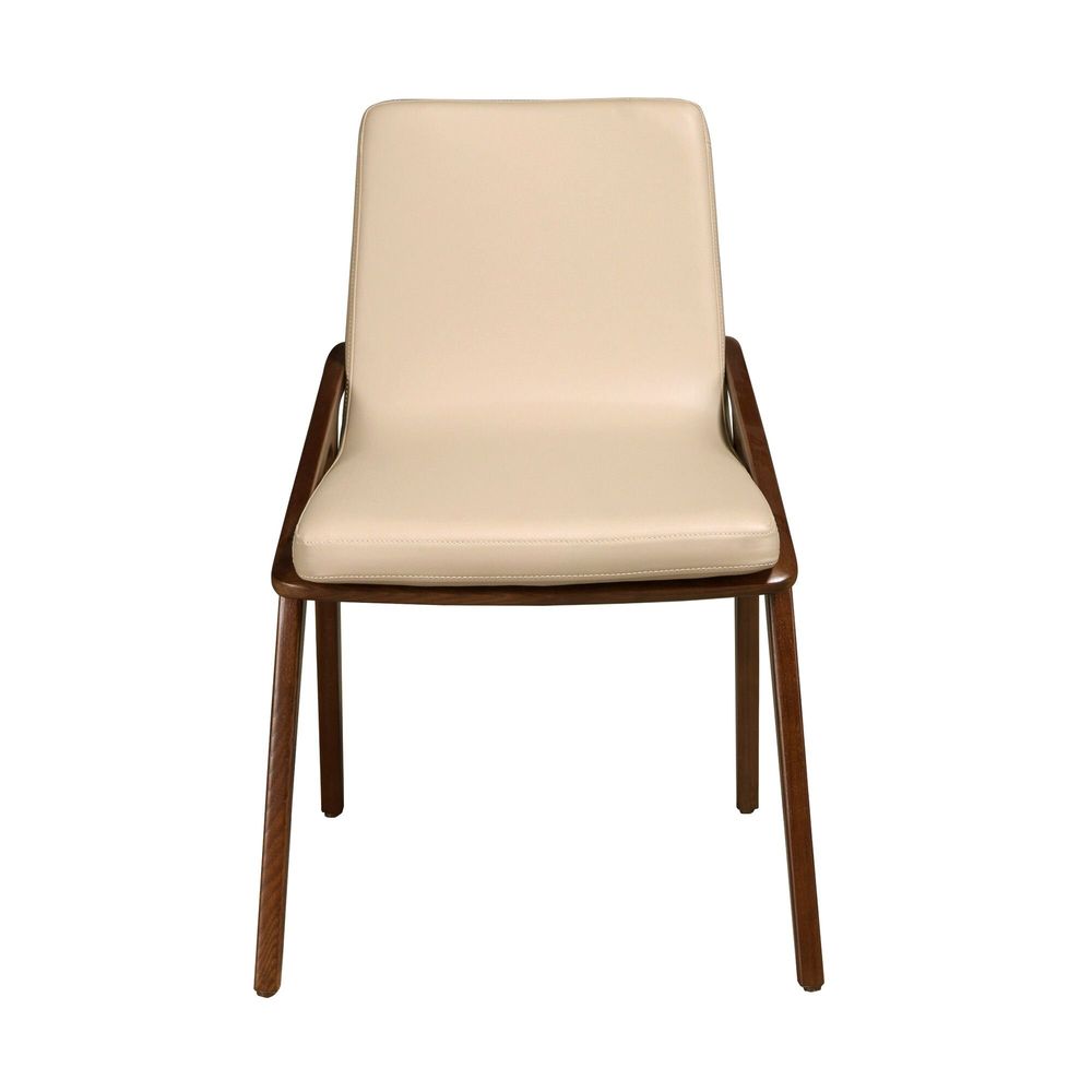 Chaises - Chaise de table à manger pieds noyer - ANGEL CERDÁ