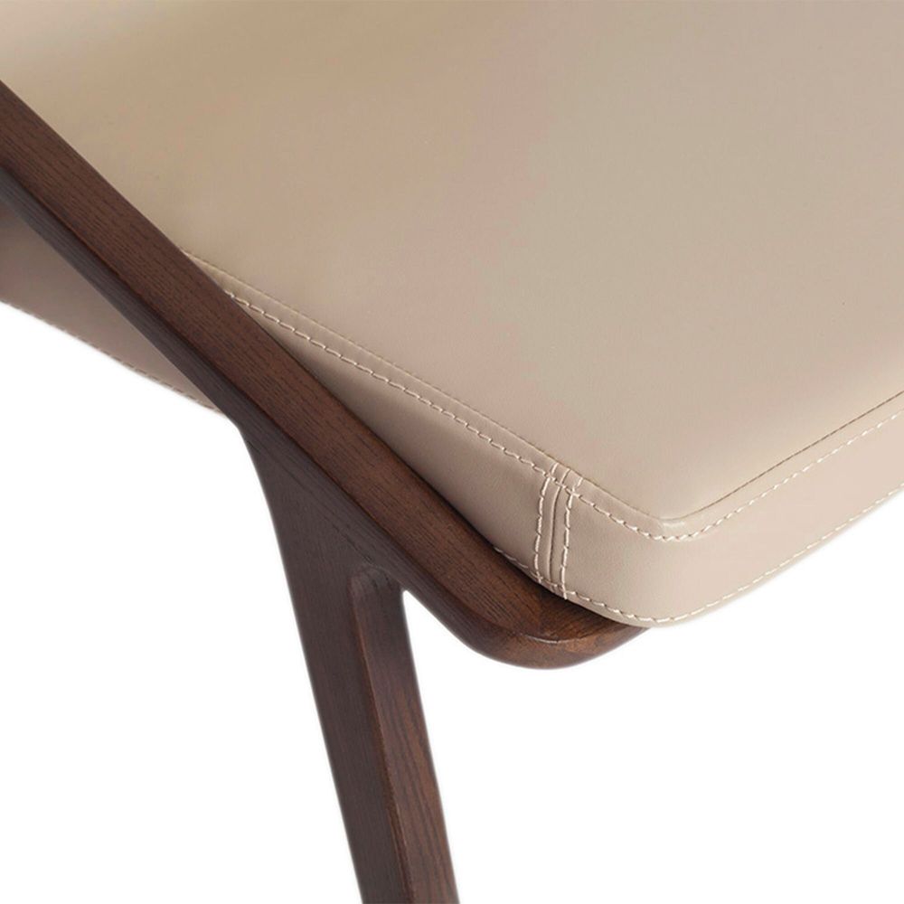 Chaises - Chaise de table à manger pieds noyer - ANGEL CERDÁ