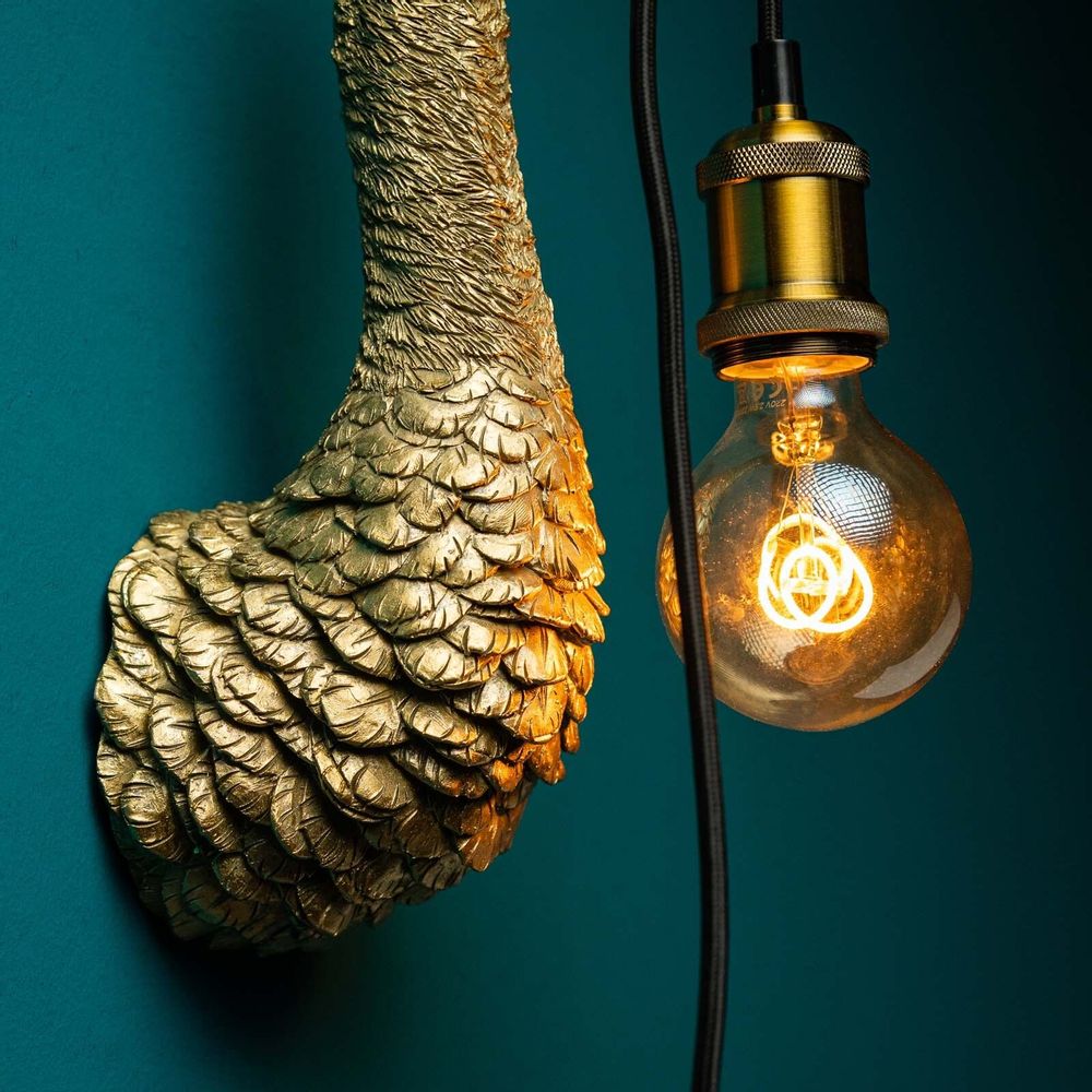 Wall lamps - Baby Franz Josef ostrich wall lamp - WERNS