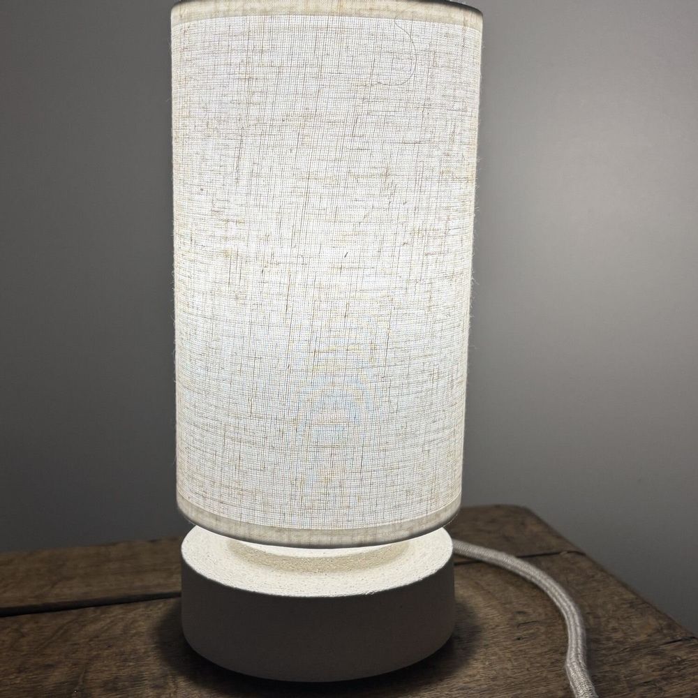 Objets de décoration - Lampe à poser en Grès Blanc - LES POTERIES DE SWANE