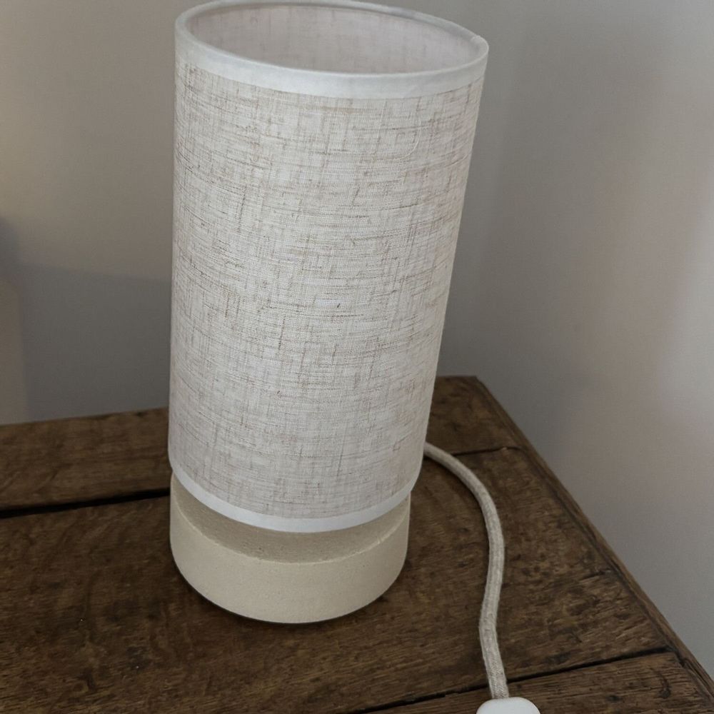 Objets de décoration - Lampe à poser en Grès Blanc - LES POTERIES DE SWANE