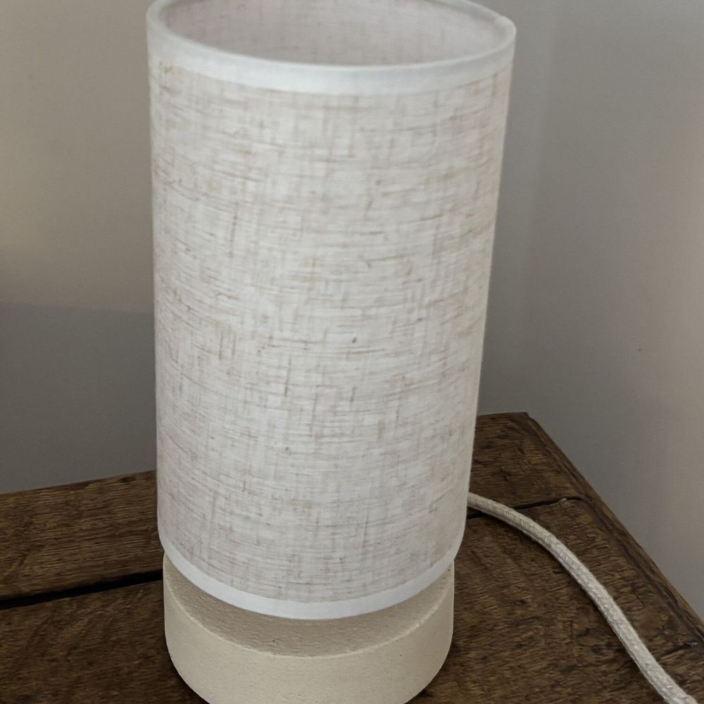 Objets de décoration - Lampe à poser en Grès Blanc - LES POTERIES DE SWANE