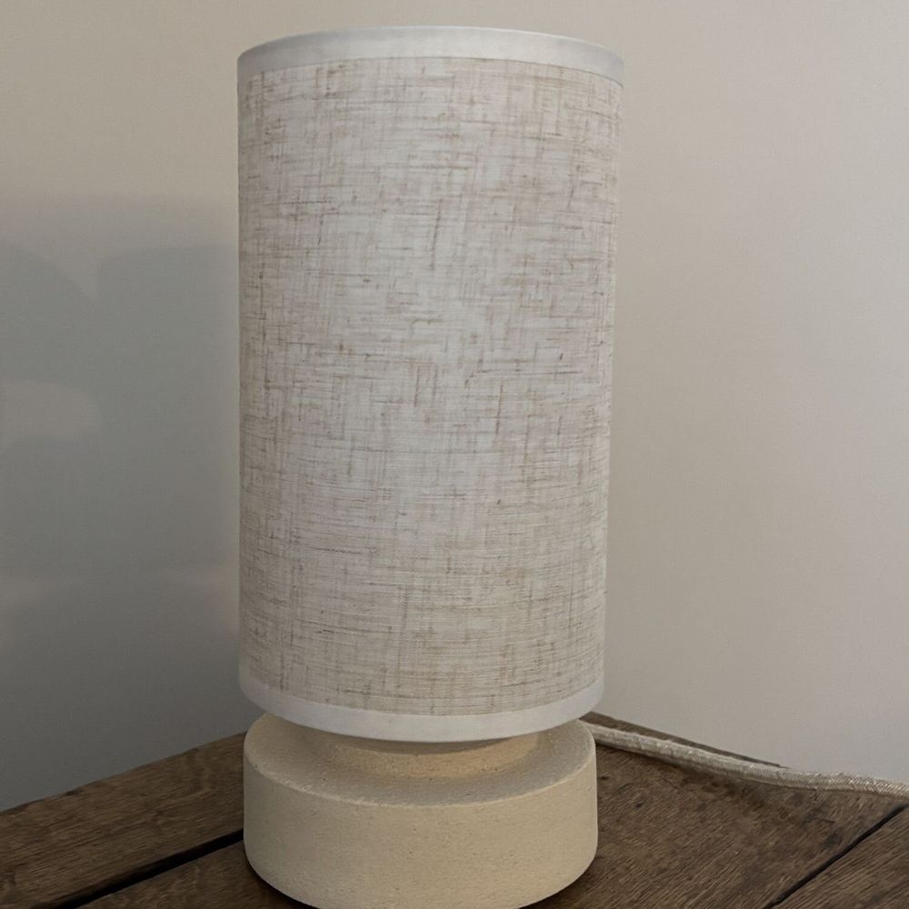 Objets de décoration - Lampe à poser en Grès Blanc - LES POTERIES DE SWANE